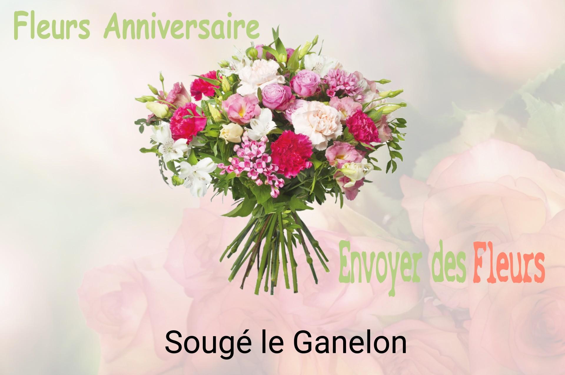 Bouquet de fleurs d’anniversaire livré à Sougé-le-Ganelon