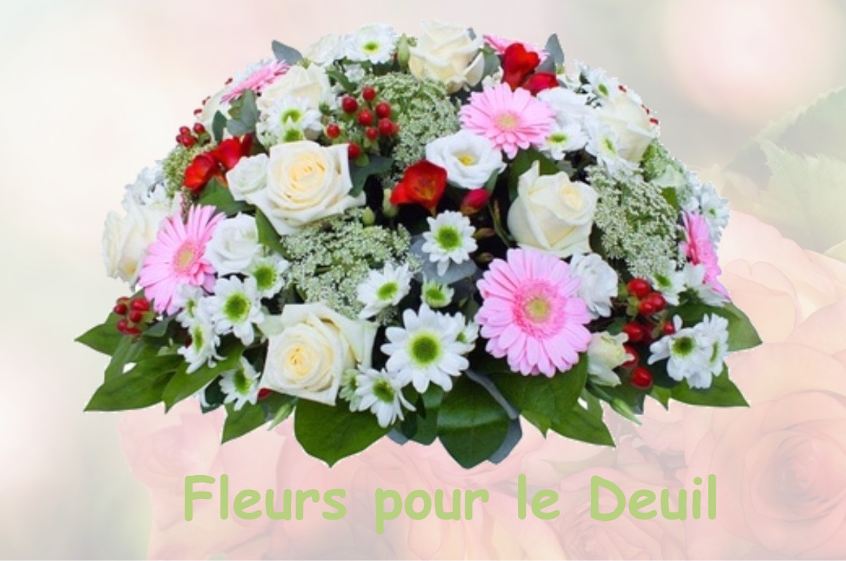 fleurs deuil SOUGE-LE-GANELON